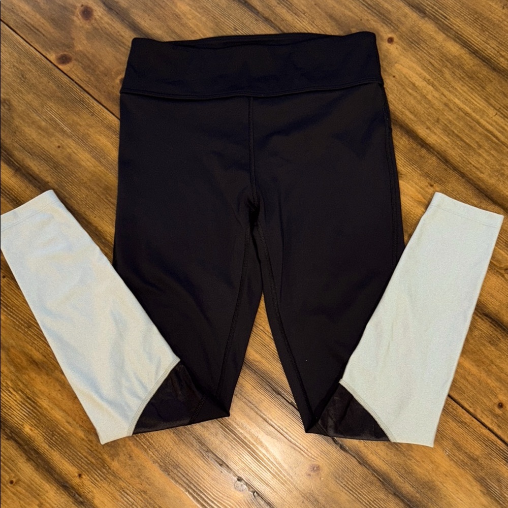 Alala Leggings Black and Silver Size Small